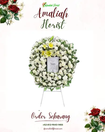 Krans Bunga Duka Sukadana